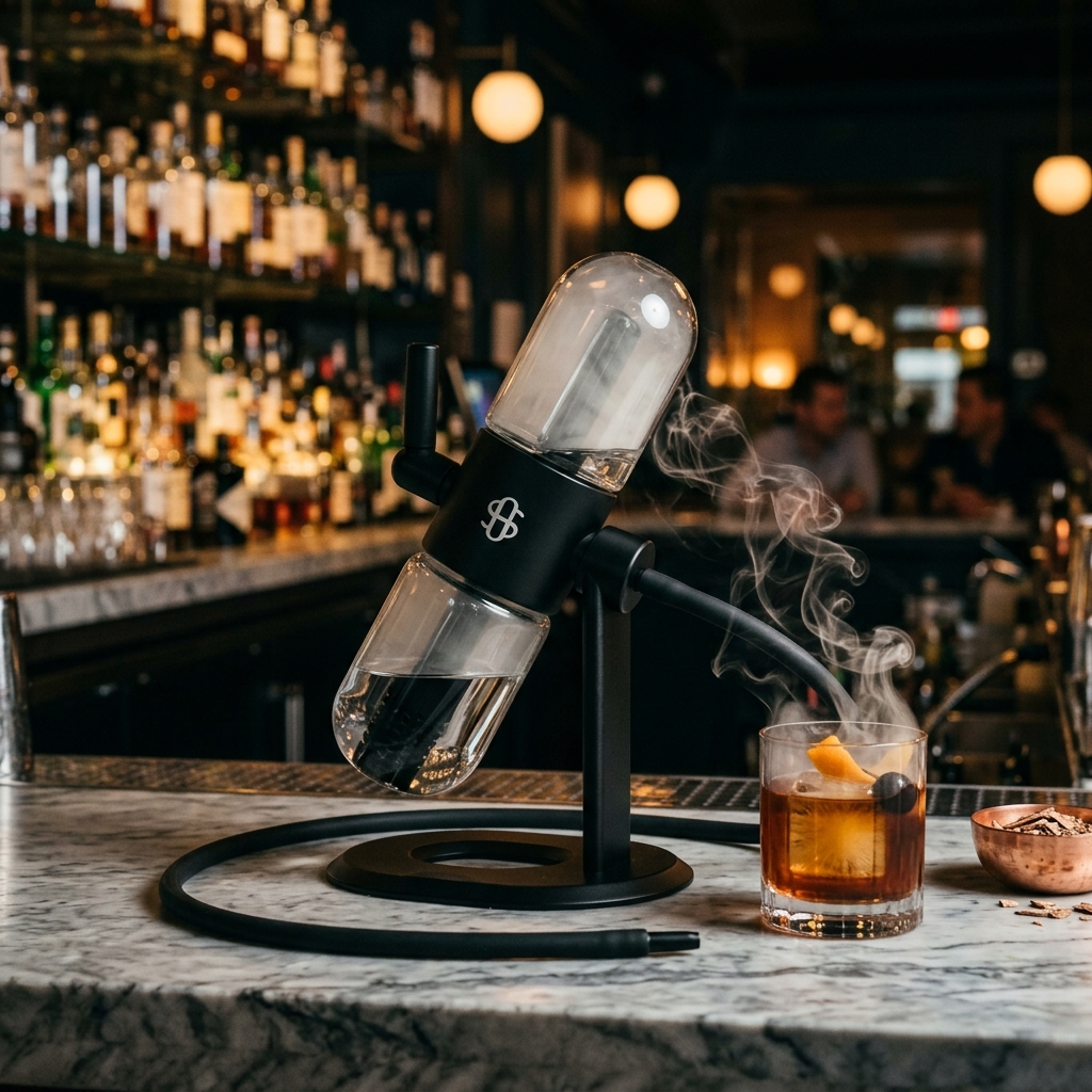 Cocktail smoke infusion